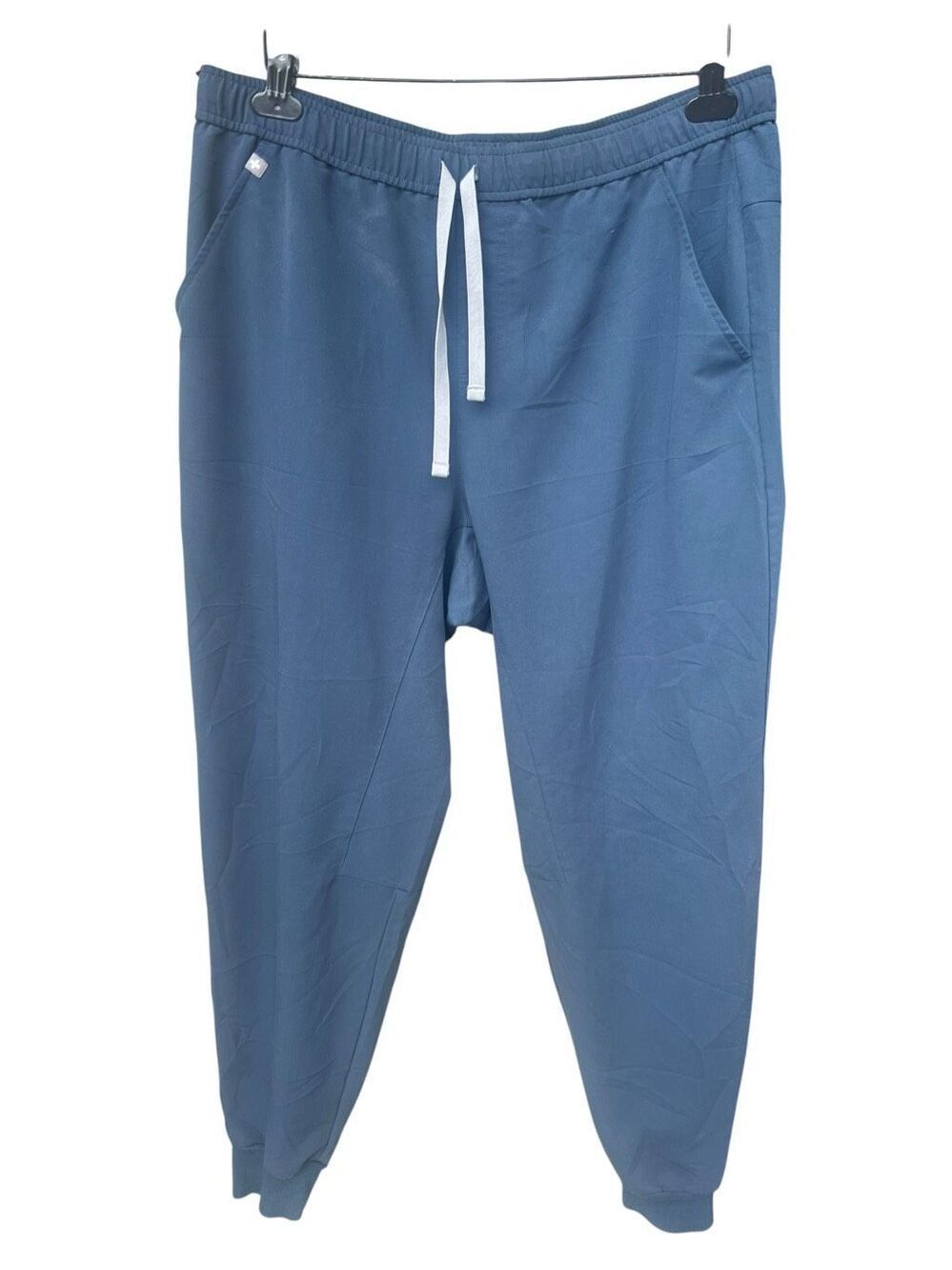 Figs men’s XL tansen jogger blue scrub pants drawstring nurse hospital